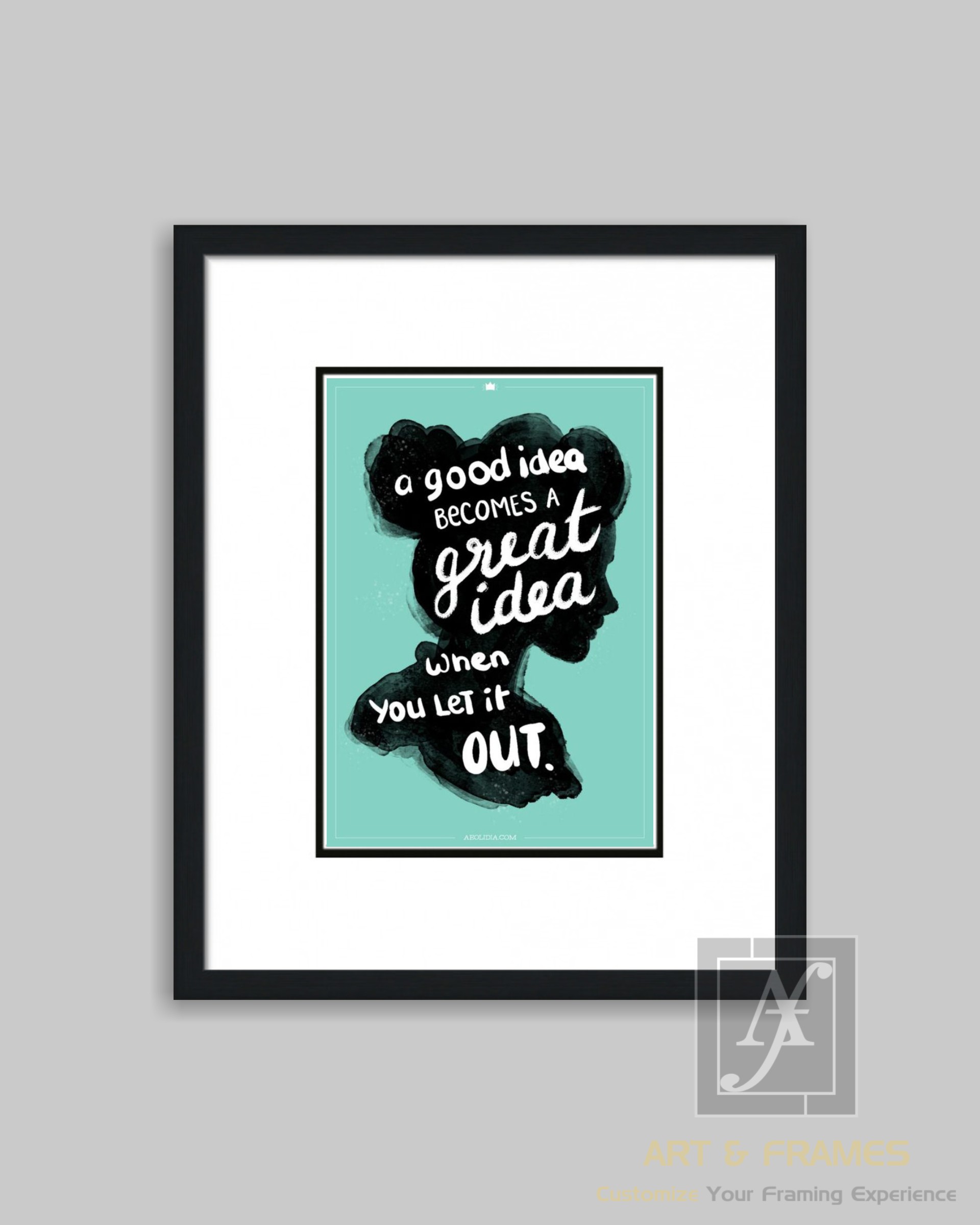 QUOTES ART & FRAMES WITH FRAME BL-0-20