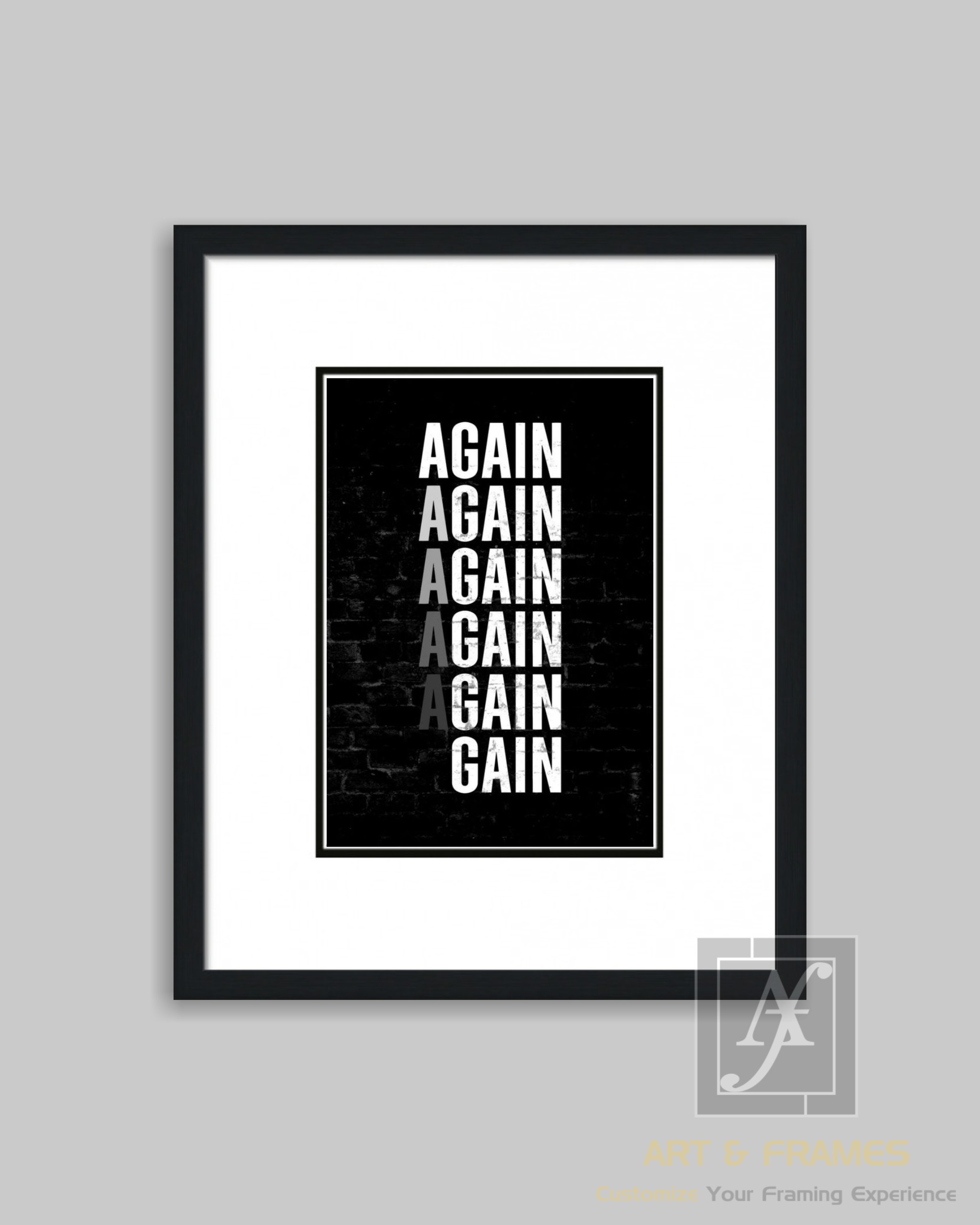 QUOTES ART & FRAMES WITH FRAME BL-0-8