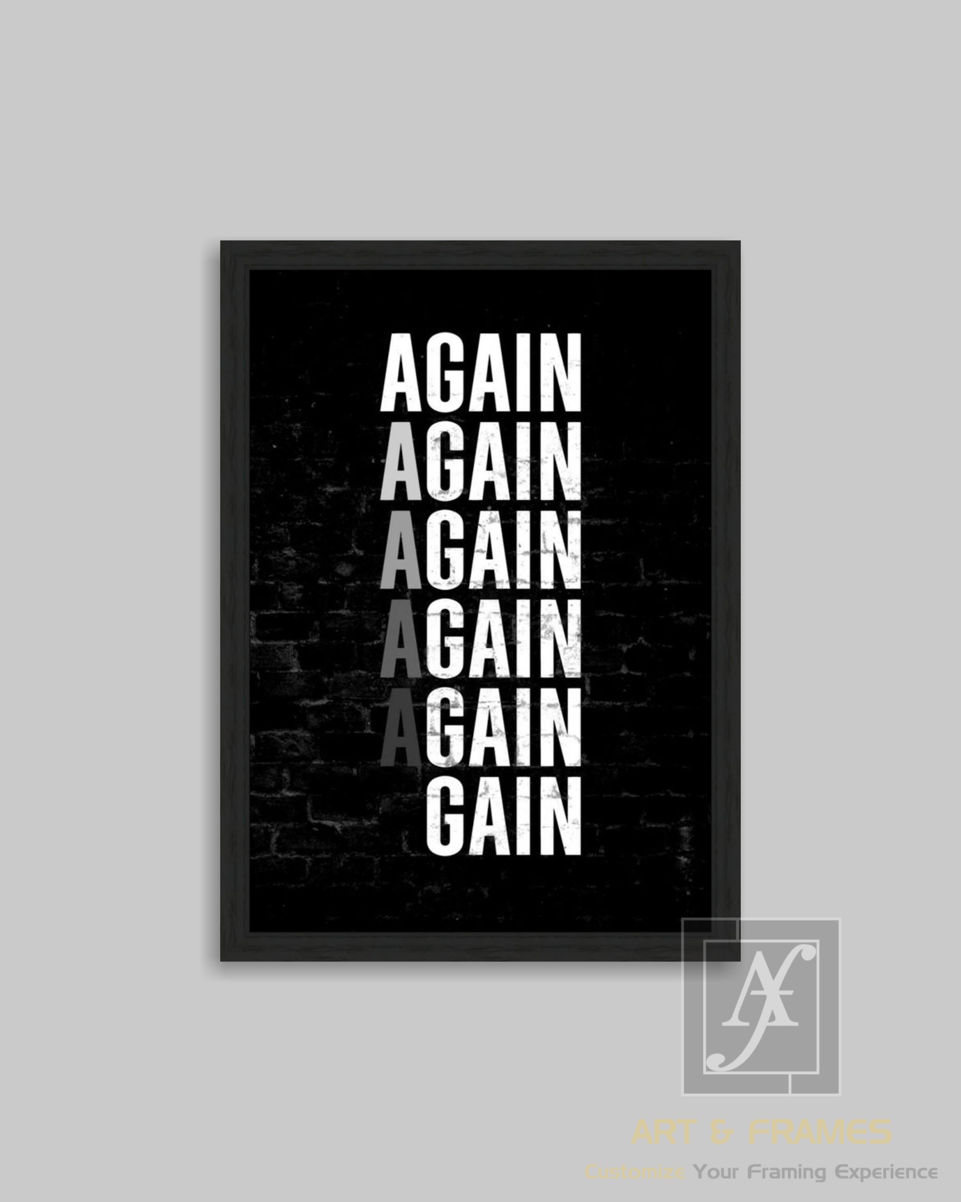 QUOTES ART & FRAMES WITH FRAME BL-0-8