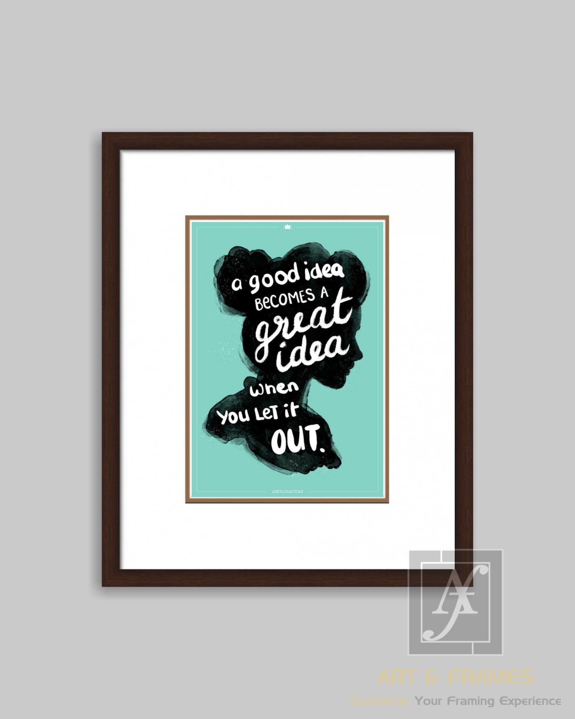 QUOTES ART & FRAMES WITH FRAME BR-0-20