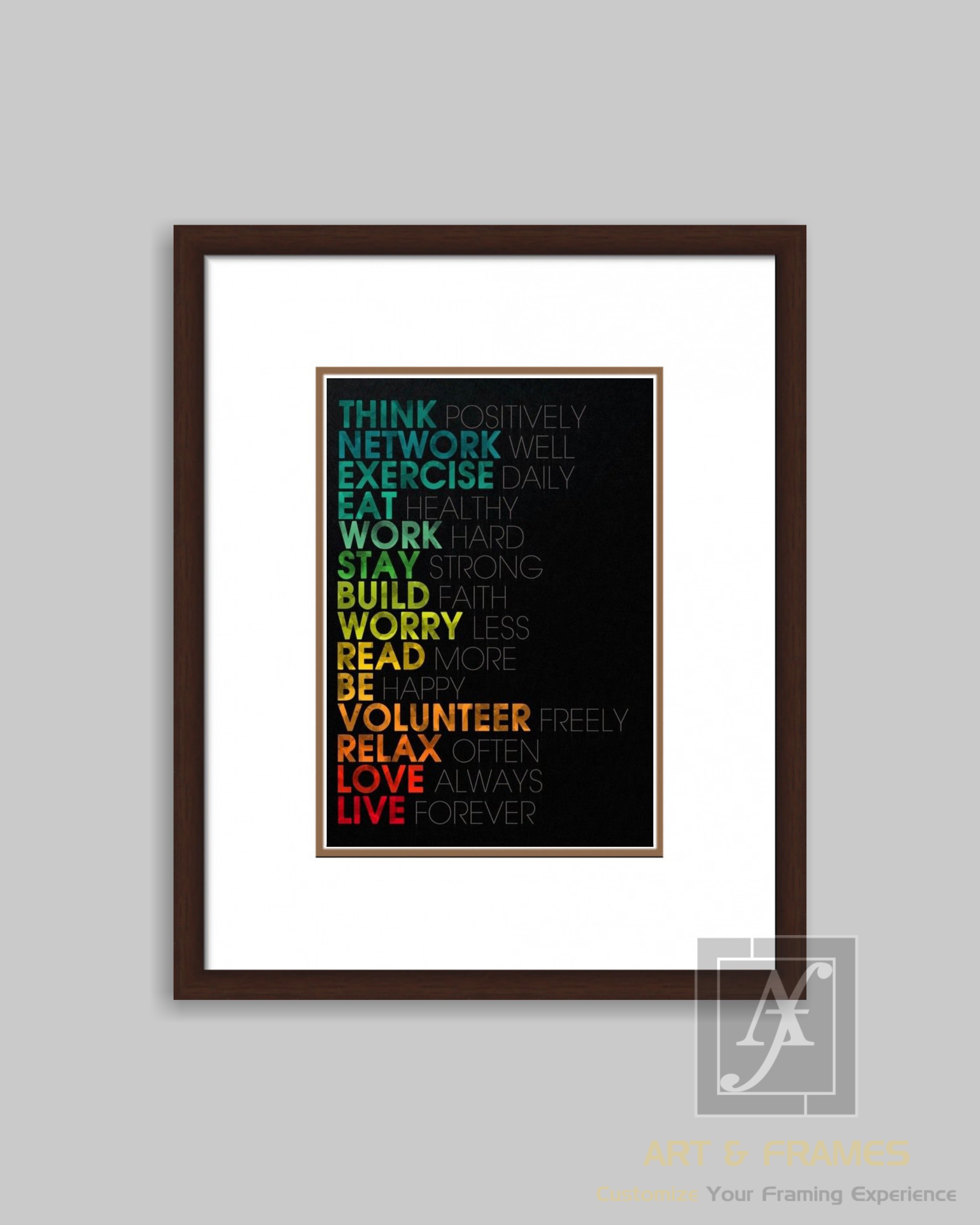 QUOTES ART & FRAMES WITH FRAME BR-0-21