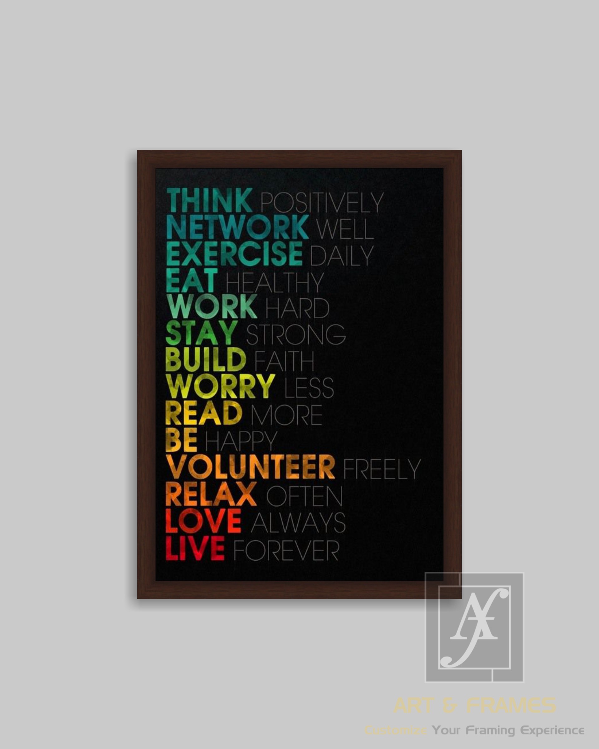 QUOTES ART & FRAMES WITH FRAME BR-0-21