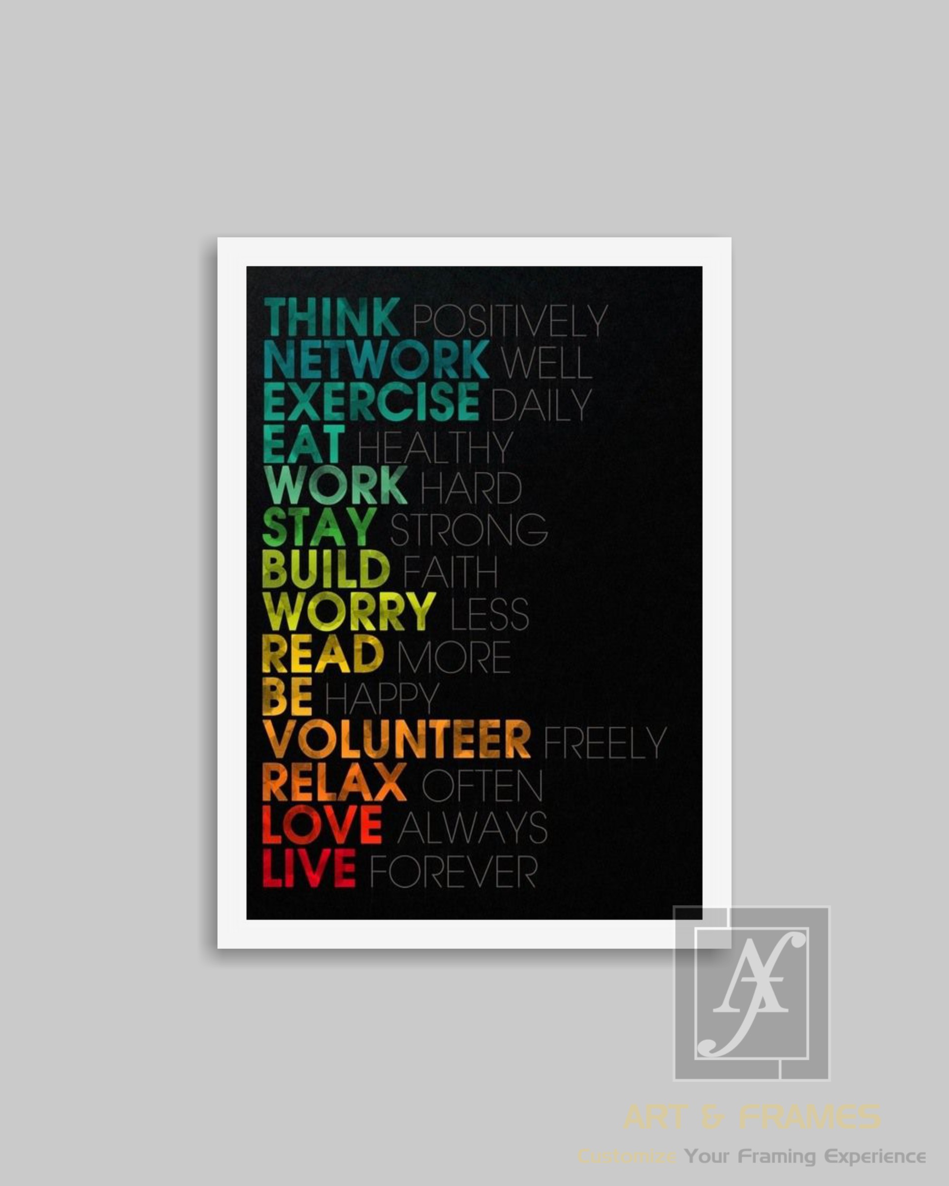 QUOTES ART & FRAMES WITH FRAME WH-0-21