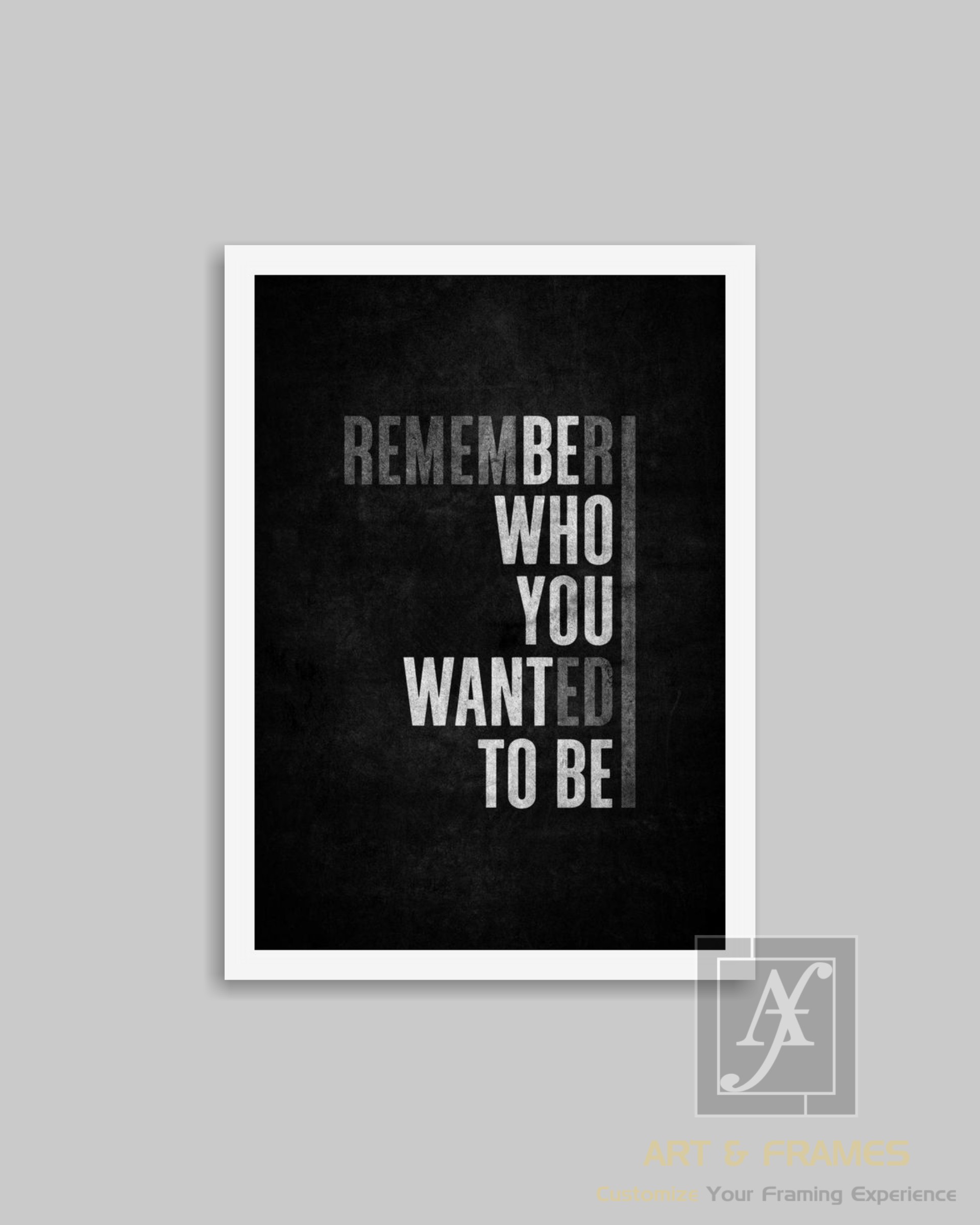 QUOTES ART & FRAMES WITH FRAME WH-0-34