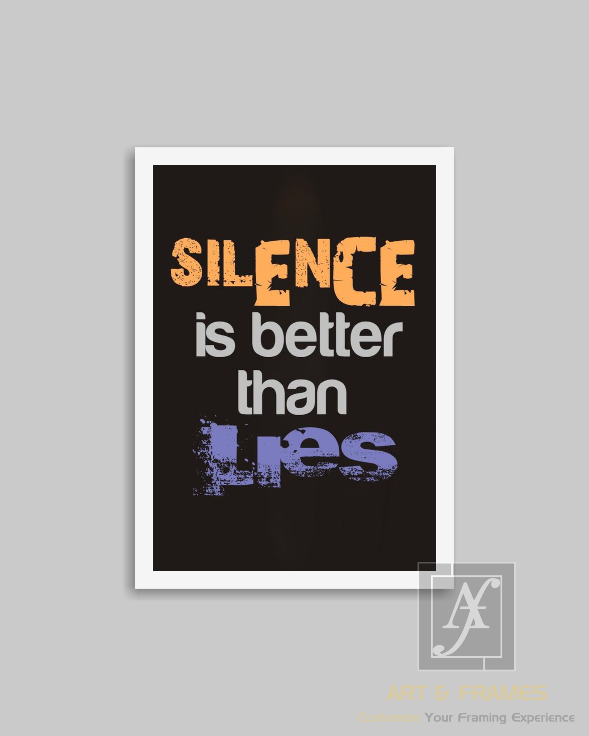 QUOTES ART & FRAMES WITH FRAME WH-0-7