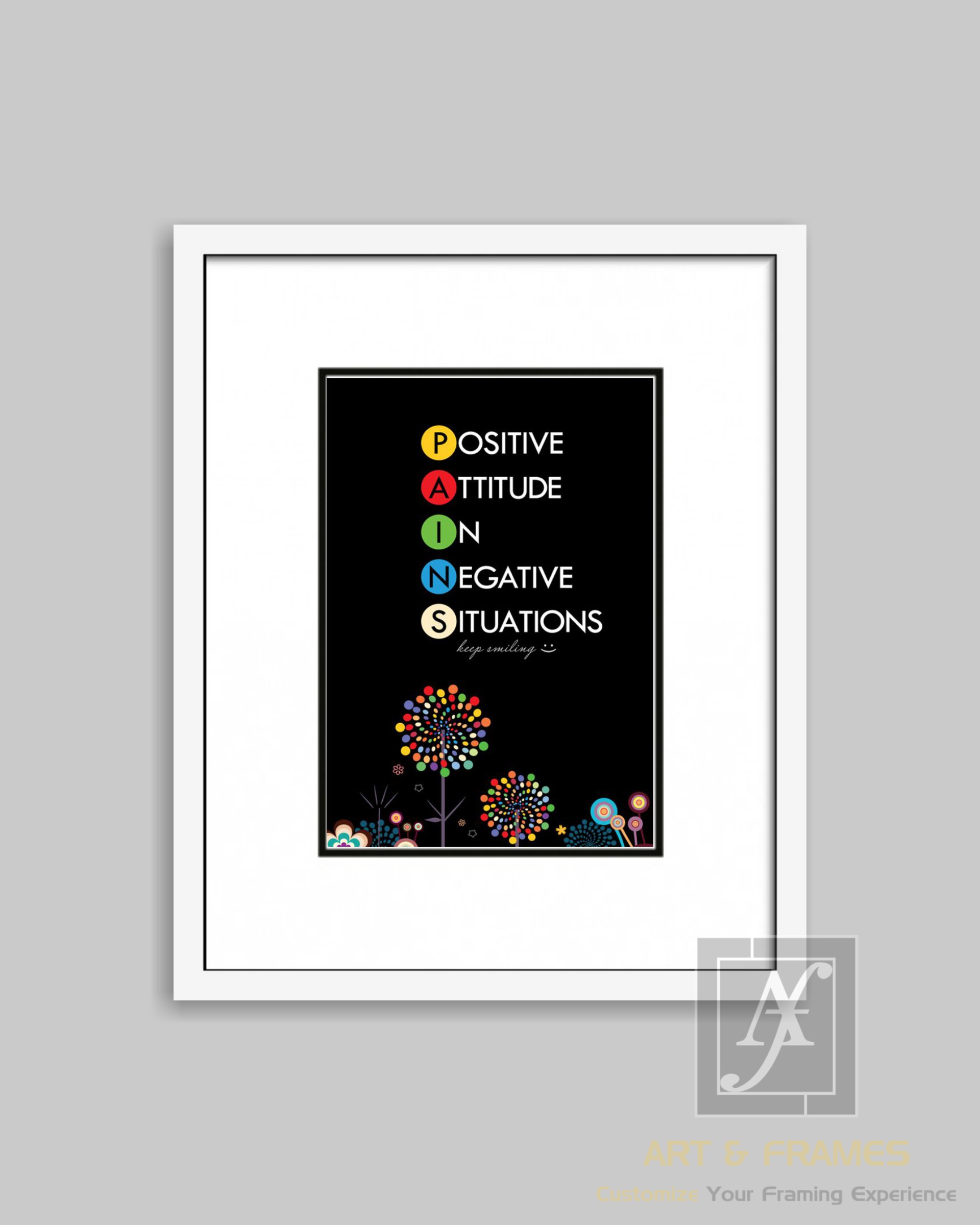 QUOTES ART & FRAMES WITH FRAME WH0-2