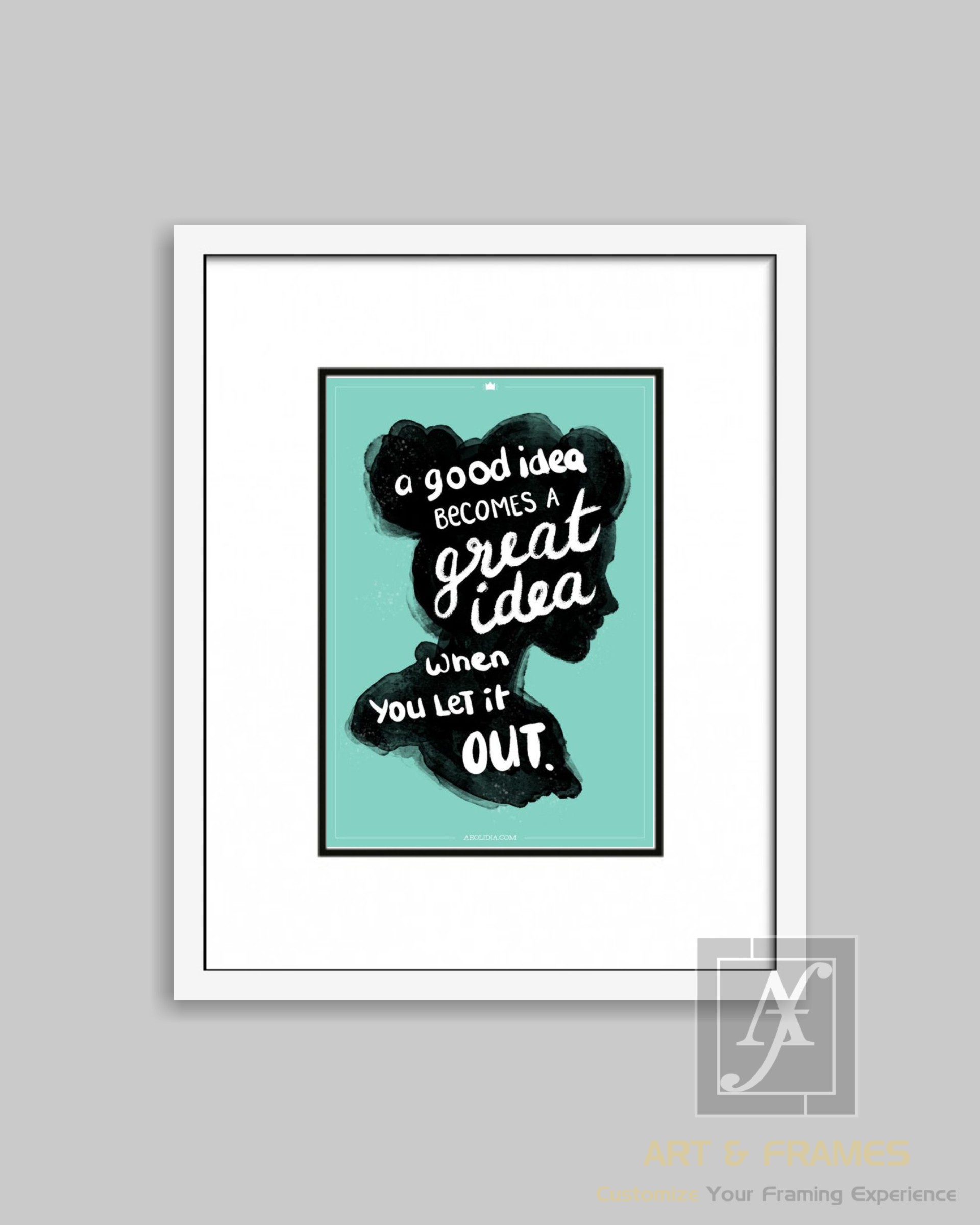 QUOTES ART & FRAMES WITH FRAME WH0-20