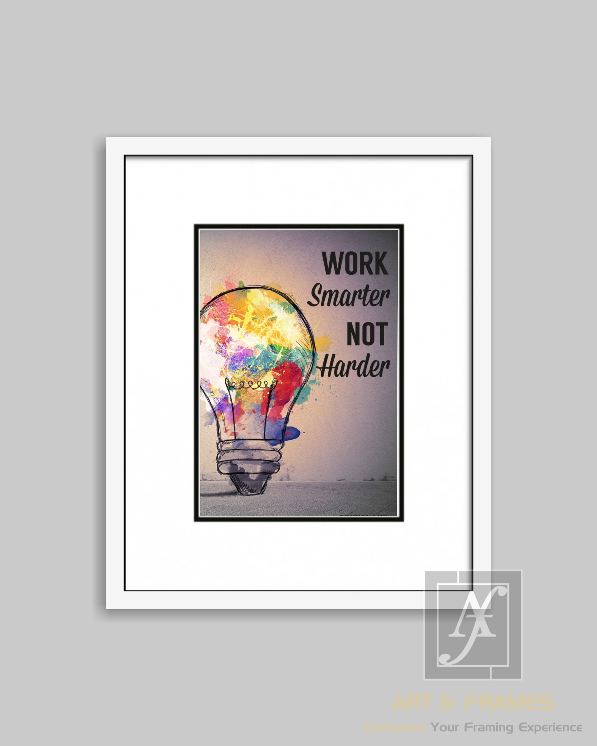 QUOTES ART & FRAMES WITH FRAME WH0-37