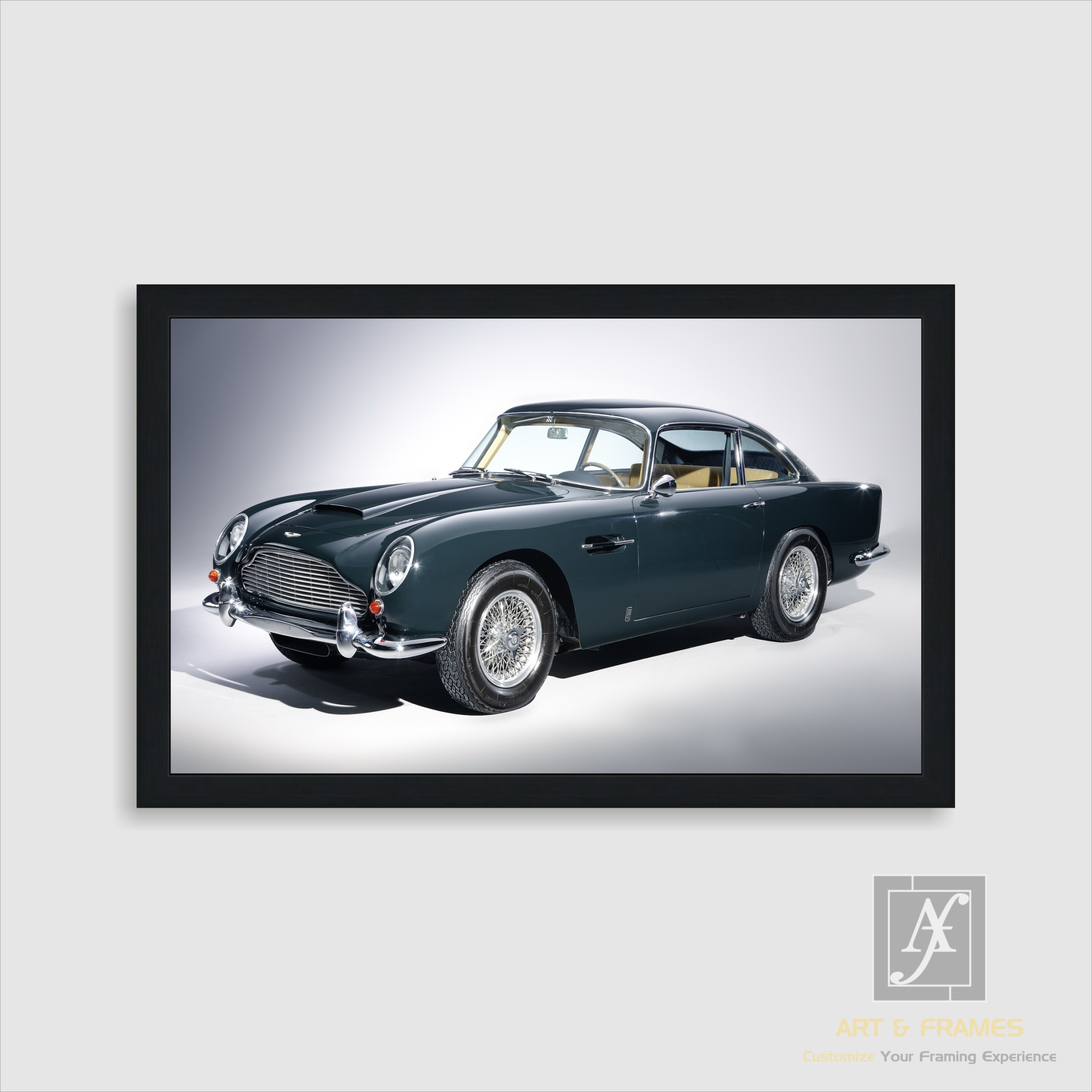 16. Aston martin Vintage Car