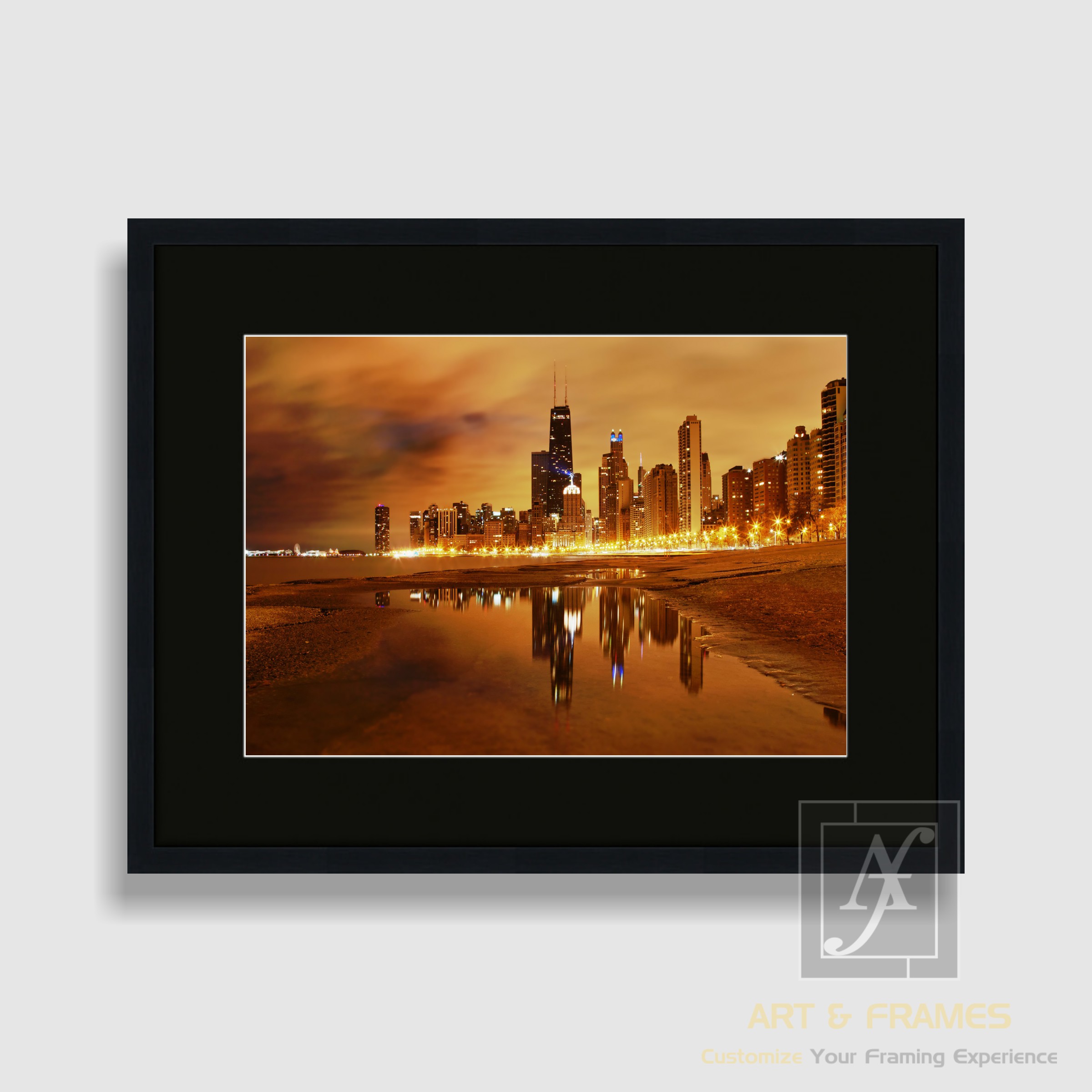 Cityscape Photography WITH FRAME BL0-13
