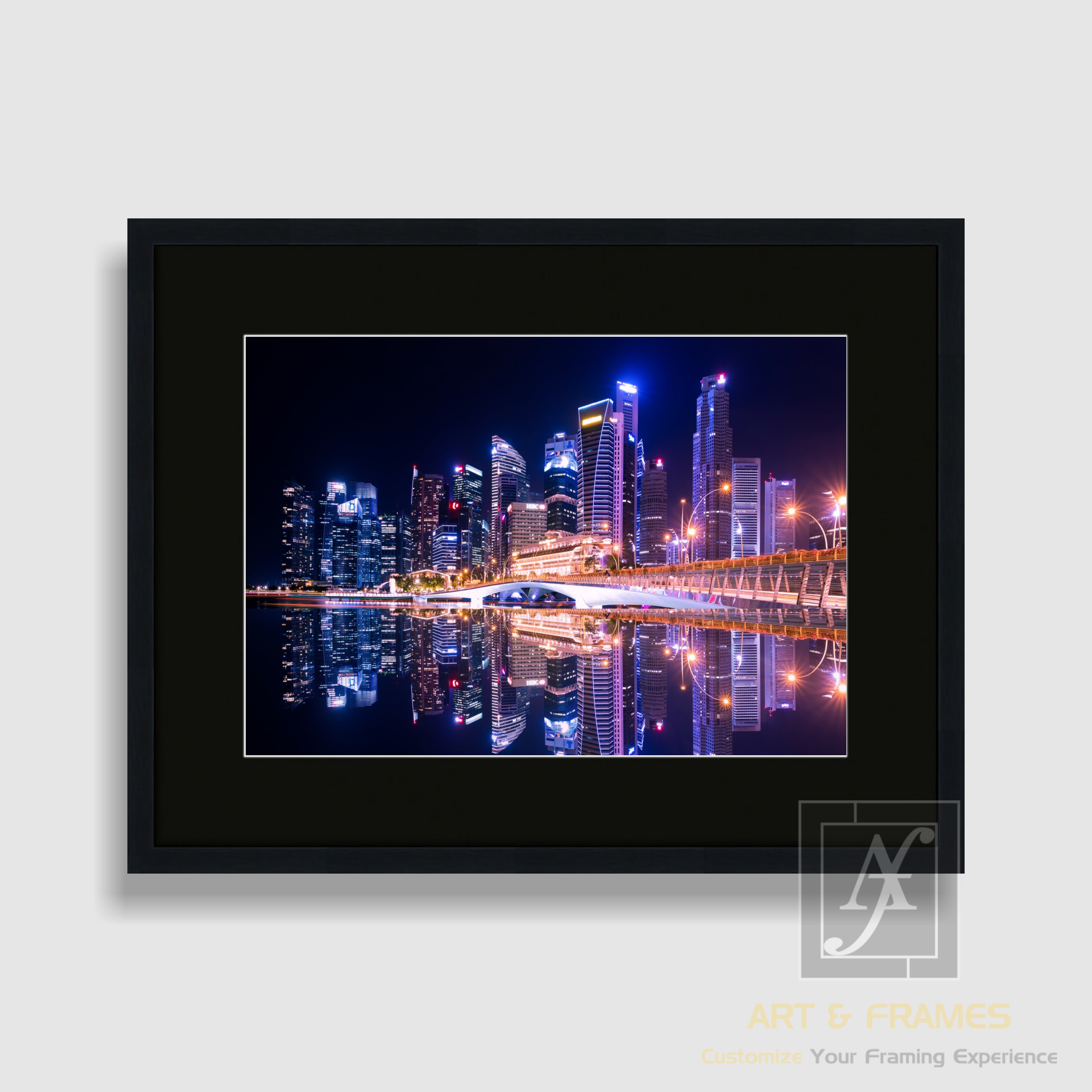 Cityscape Photography WITH FRAME BL0-21