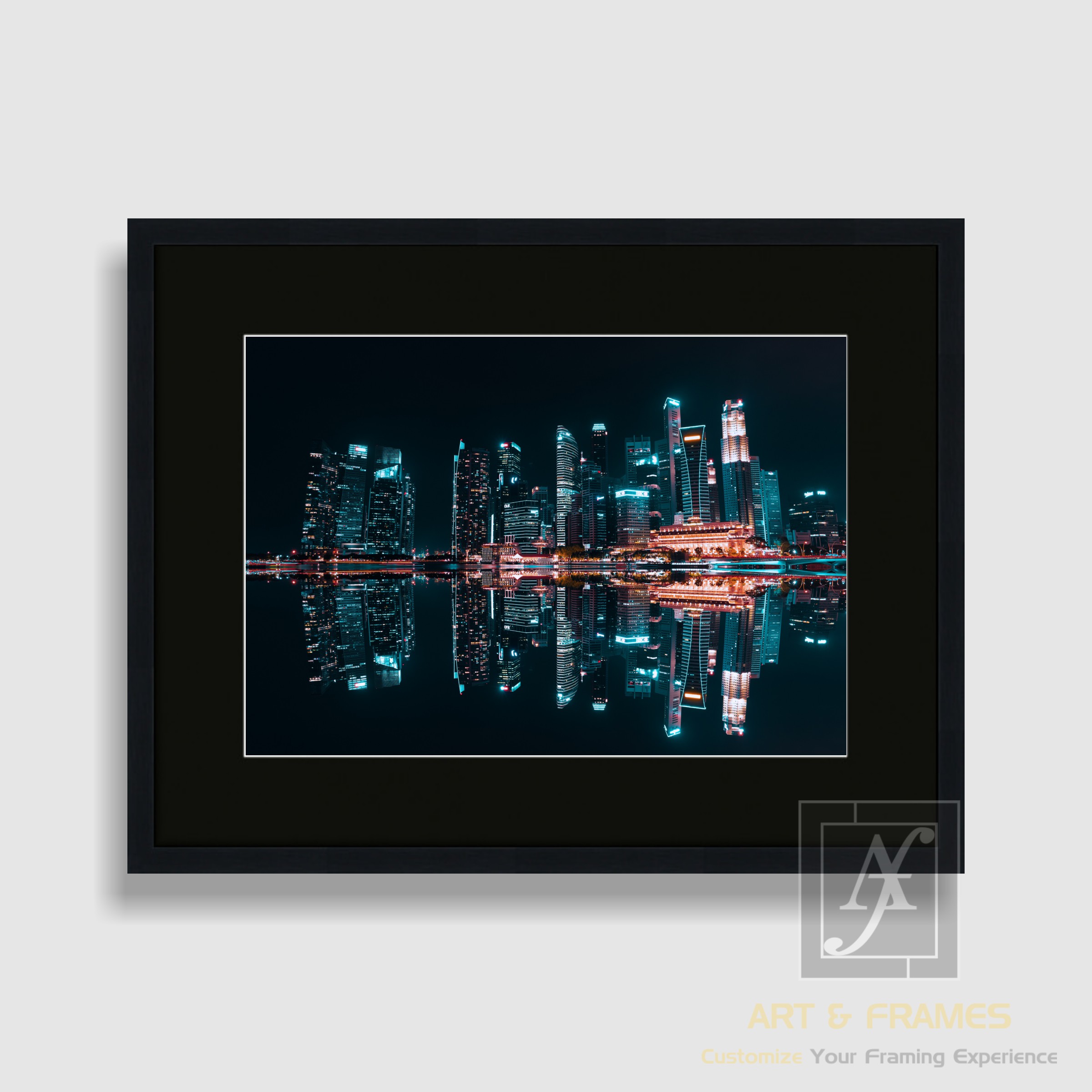 Cityscape Photography WITH FRAME BL0-22