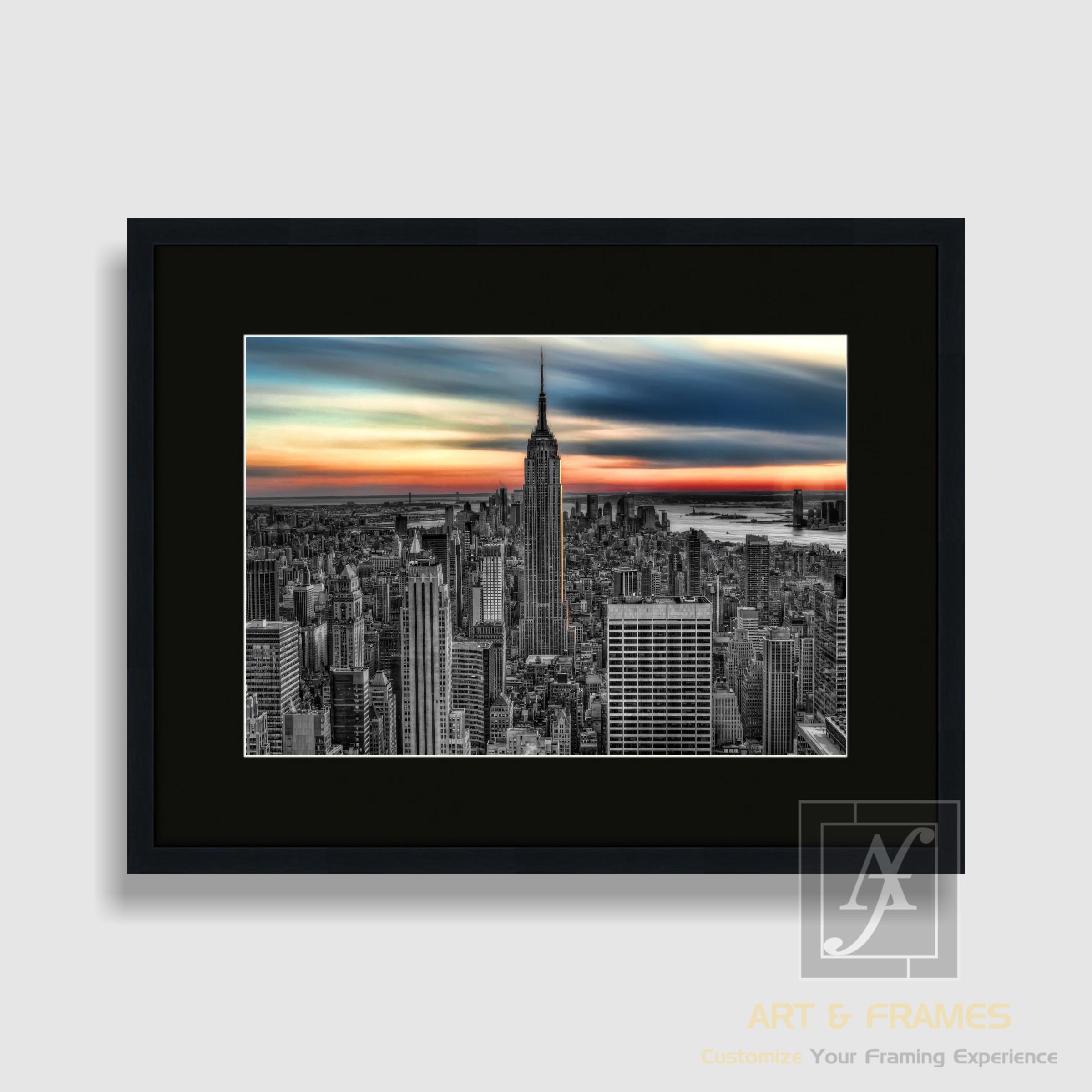 Cityscape Photography WITH FRAME BL0-30