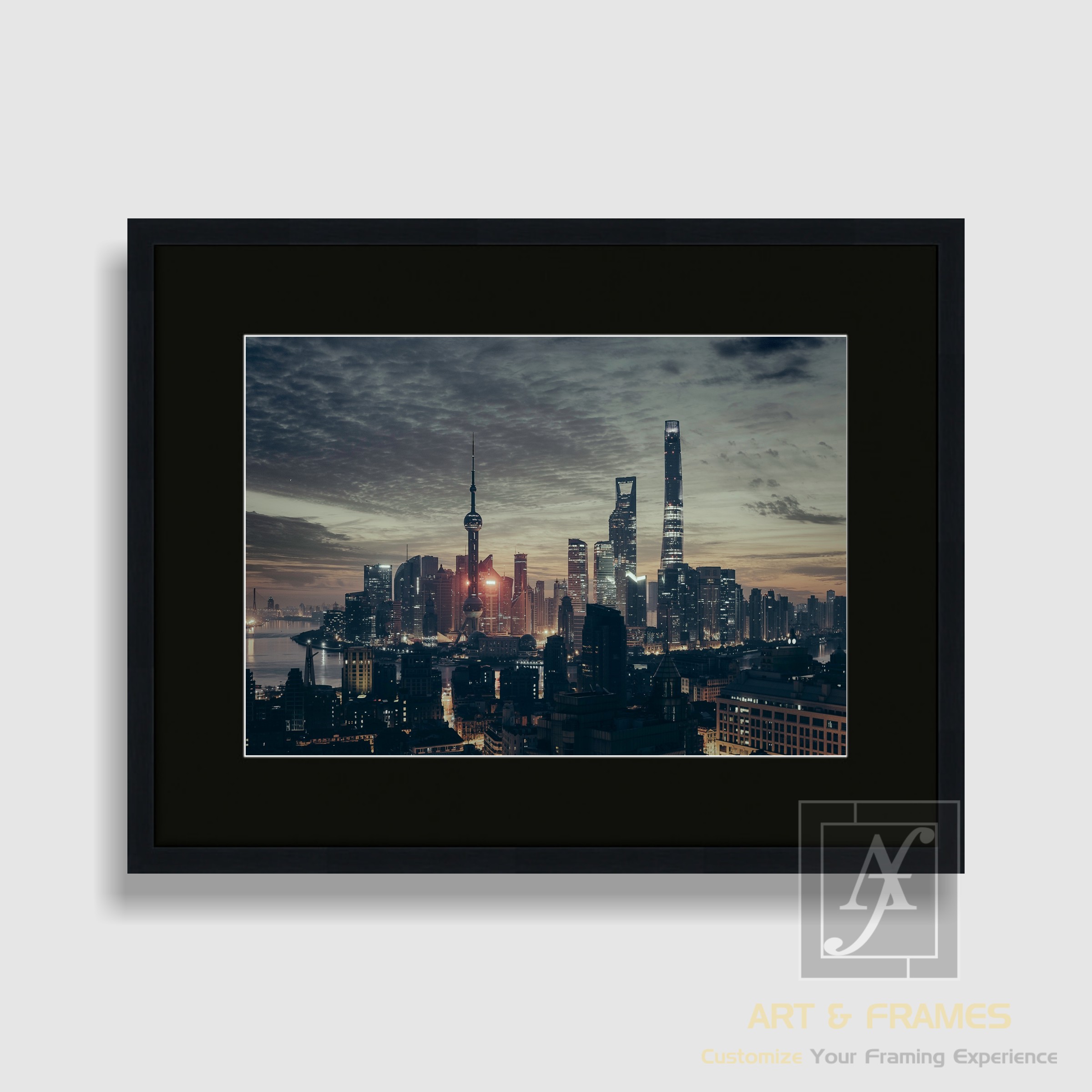 Cityscape Photography WITH FRAME BL0-33