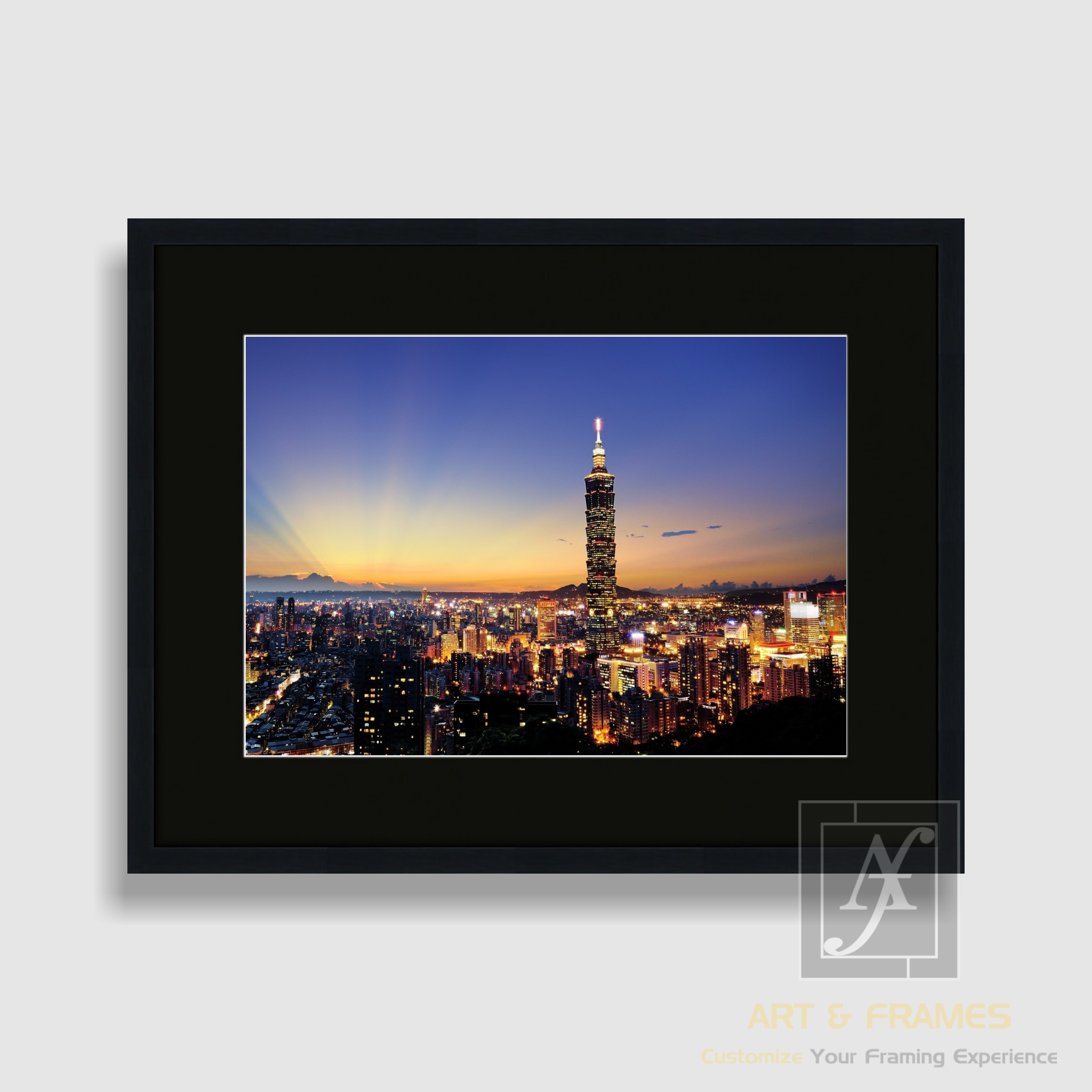 Cityscape Photography WITH FRAME BL0-57