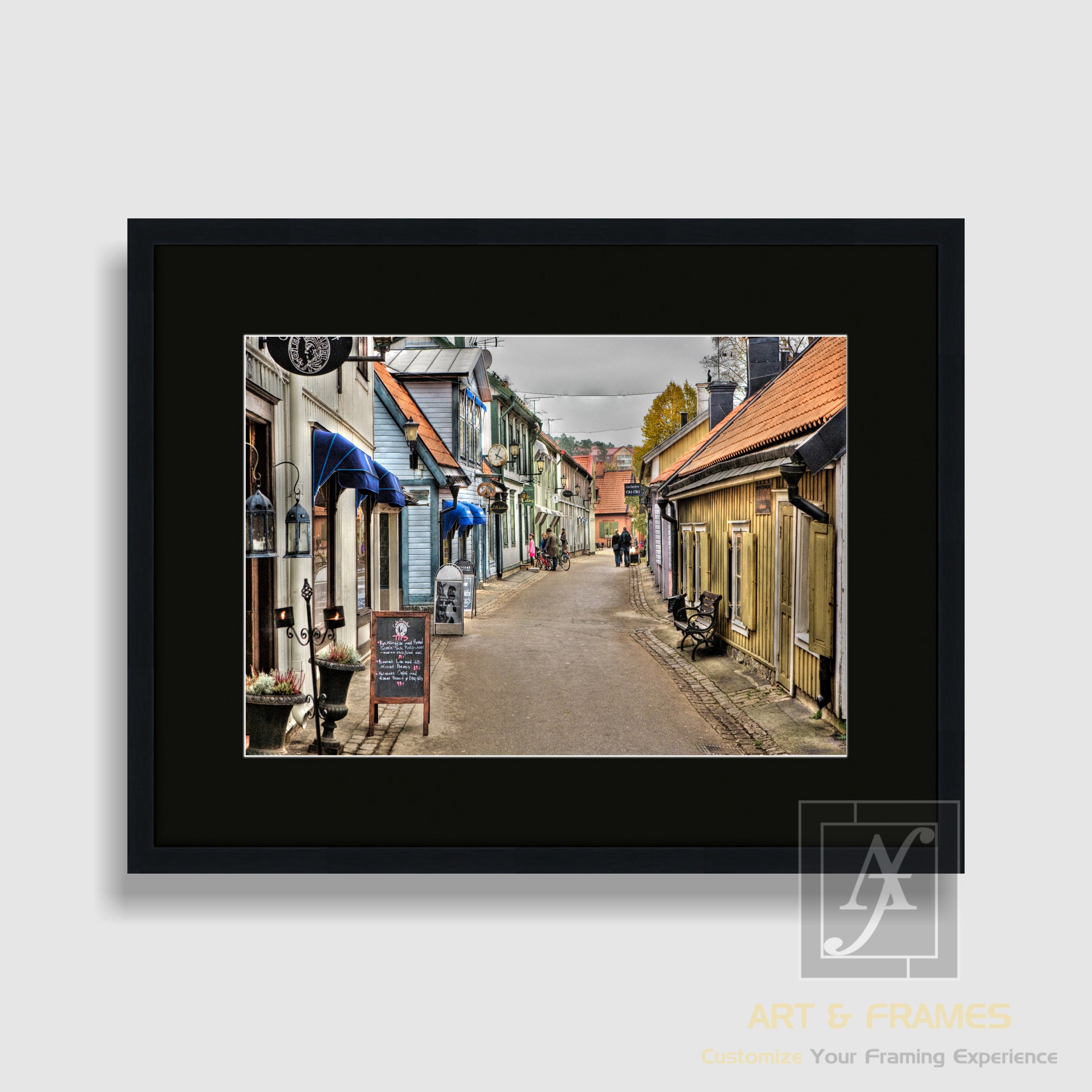 Cityscape Photography WITH FRAME BL0-58