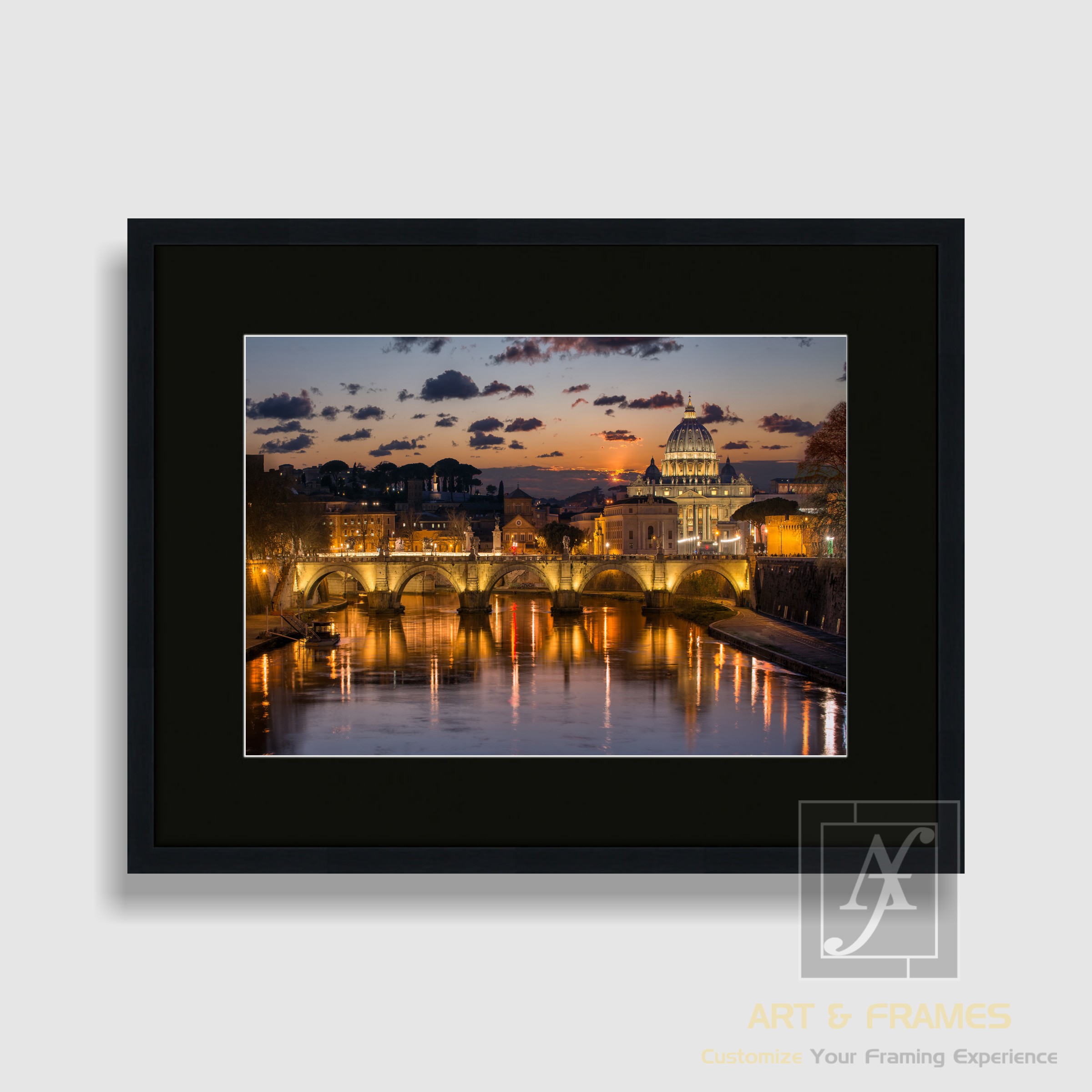 Cityscape Photography WITH FRAME BL0-74