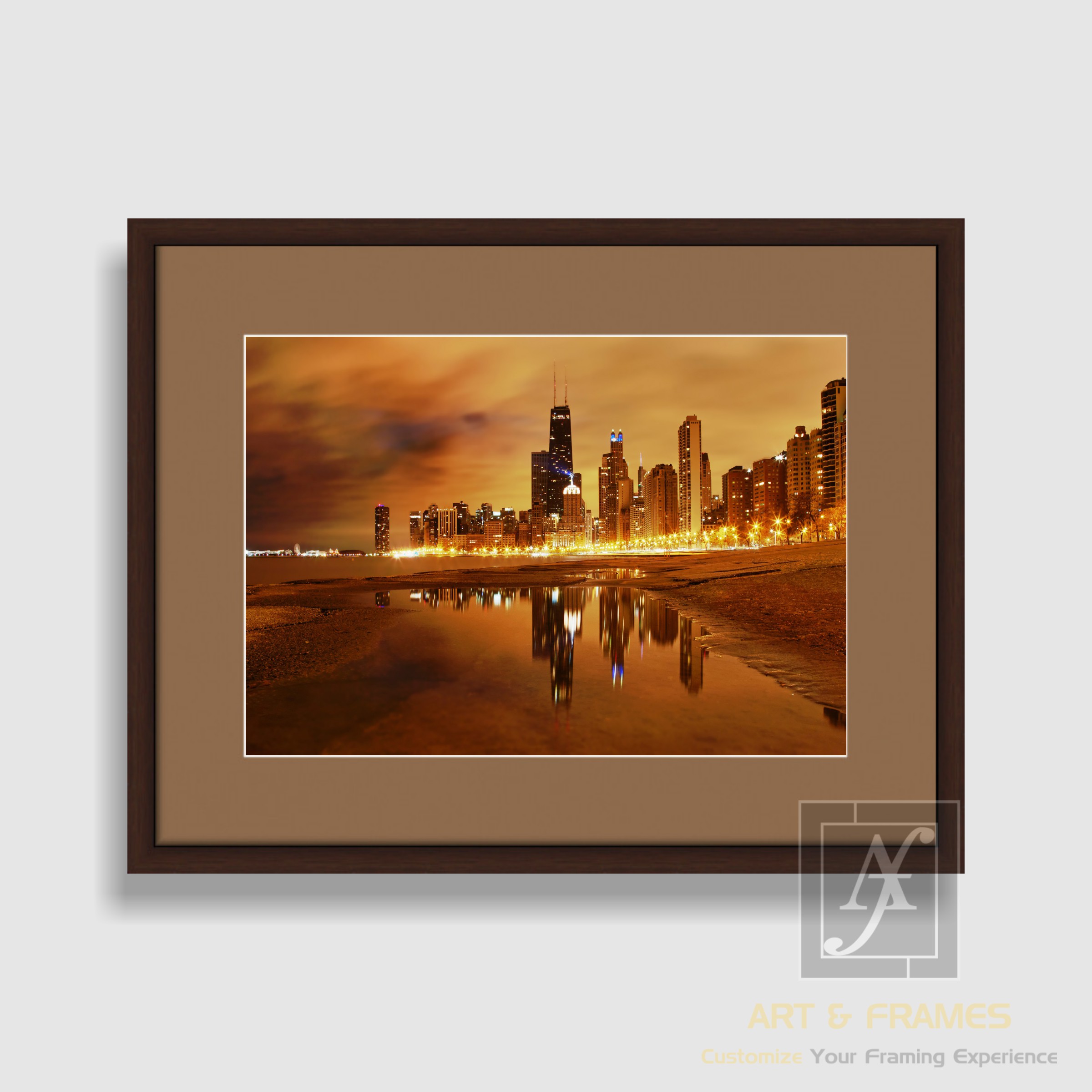 Cityscape Photography WITH FRAME BR0-13