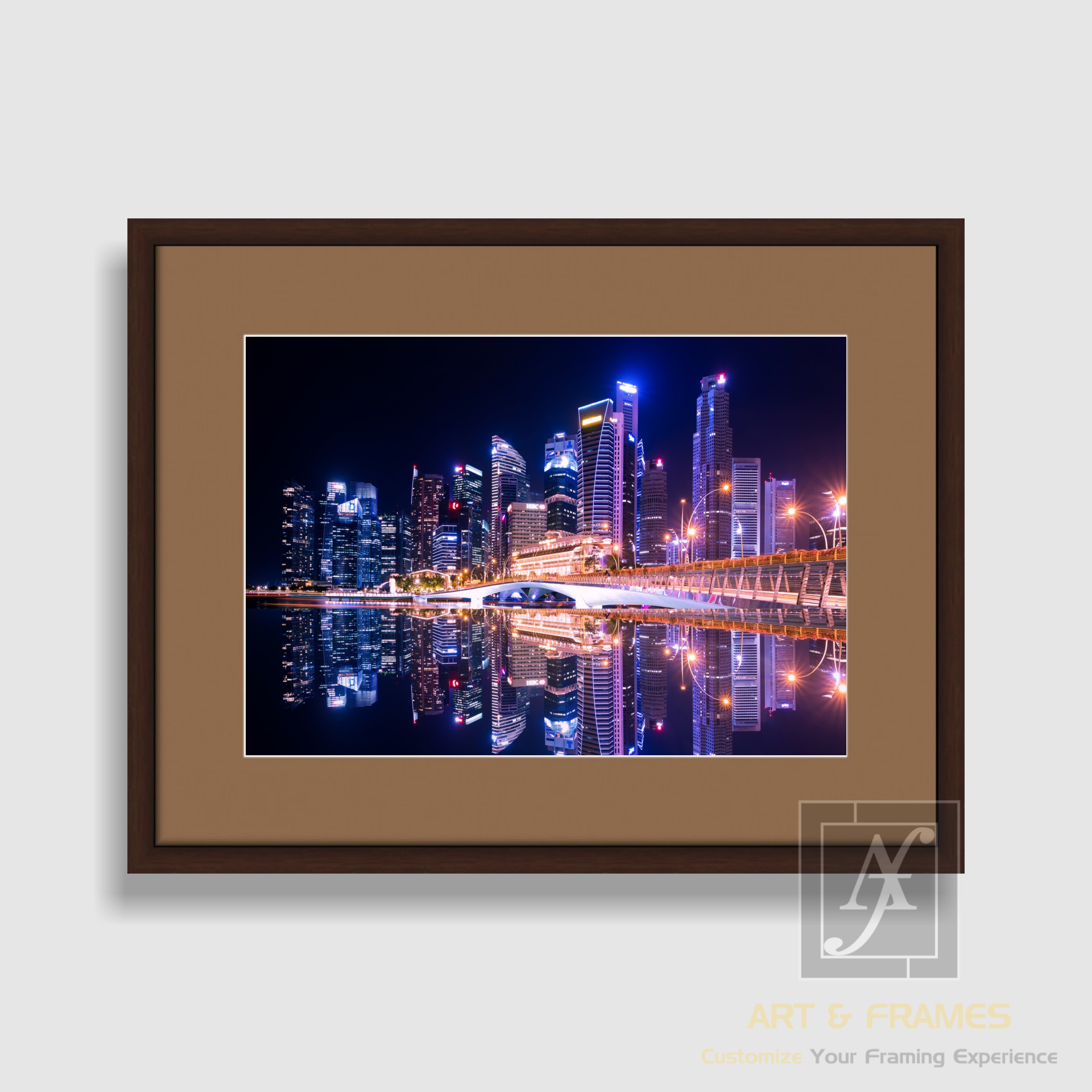 Cityscape Photography WITH FRAME BR0-21
