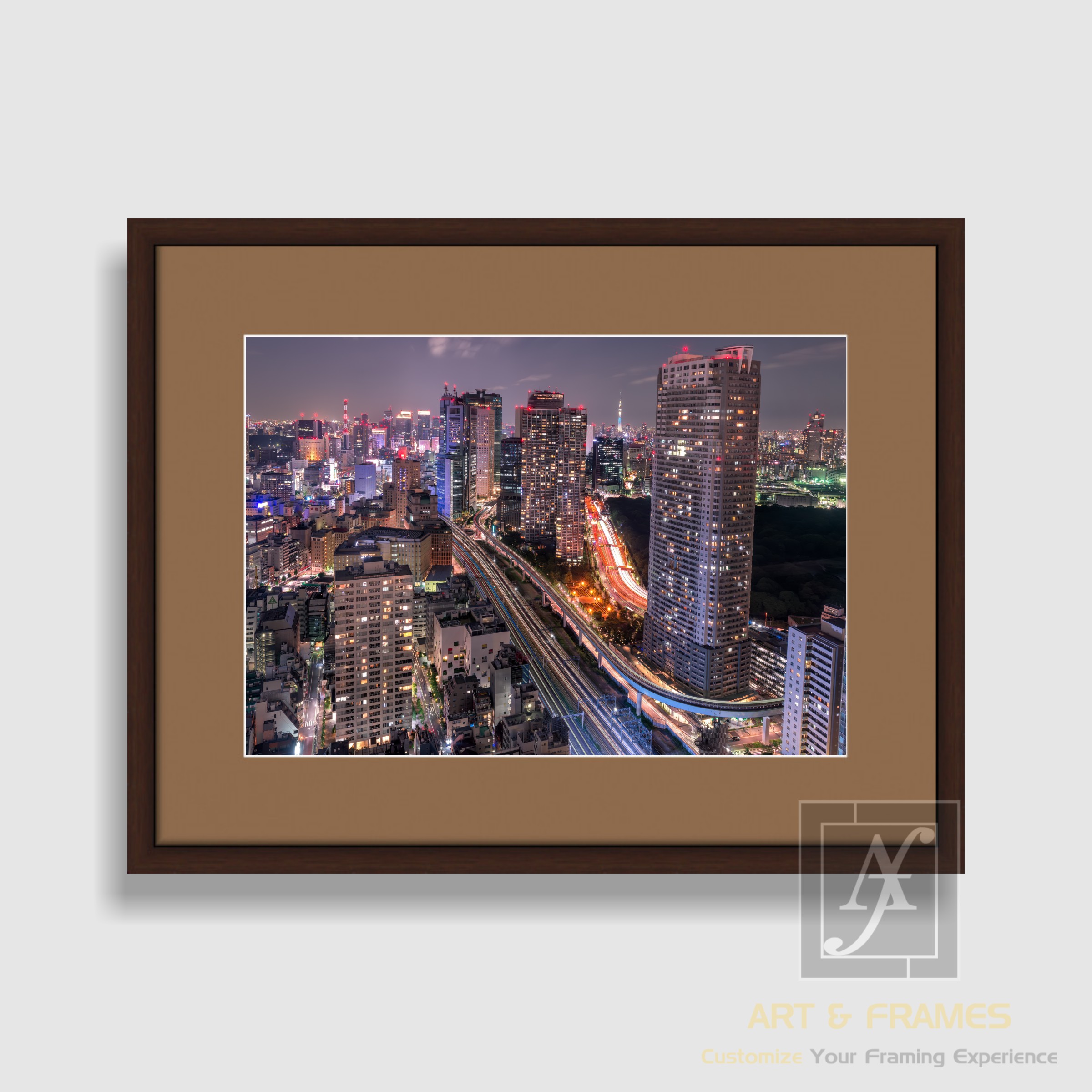 Cityscape Photography WITH FRAME BR0-23