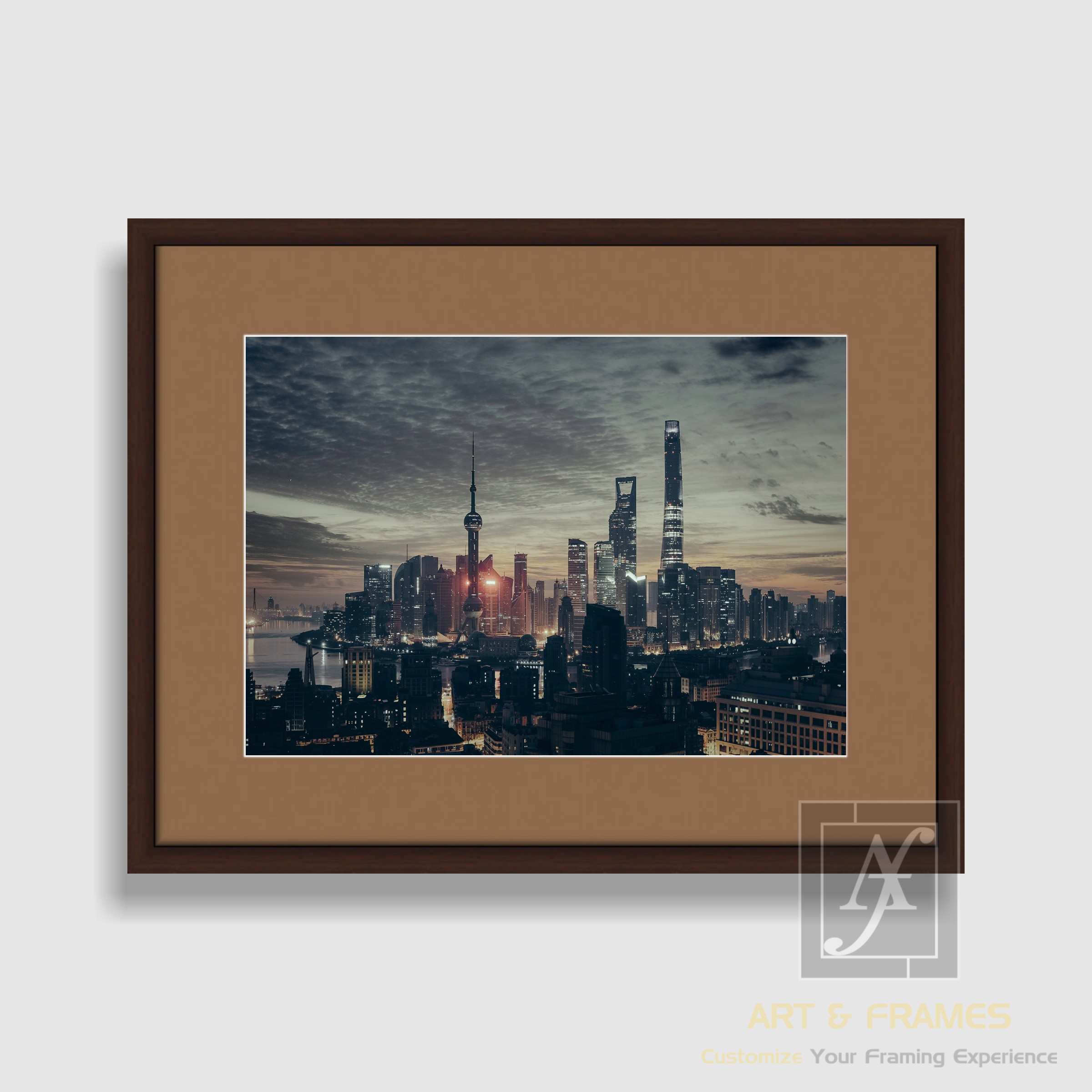 Cityscape Photography WITH FRAME BR0-33