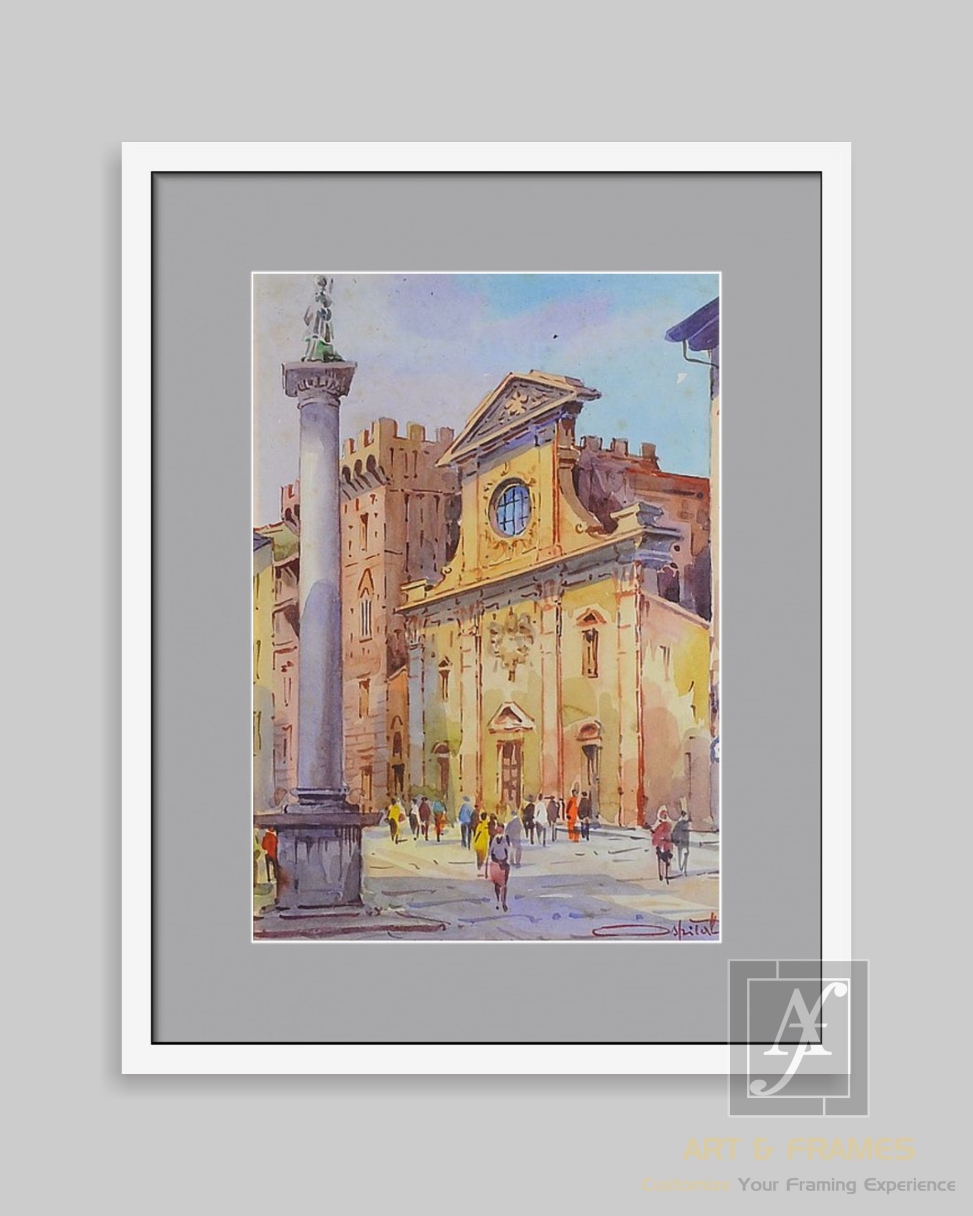 HISTORICAL ART & FRAMES (A3-7