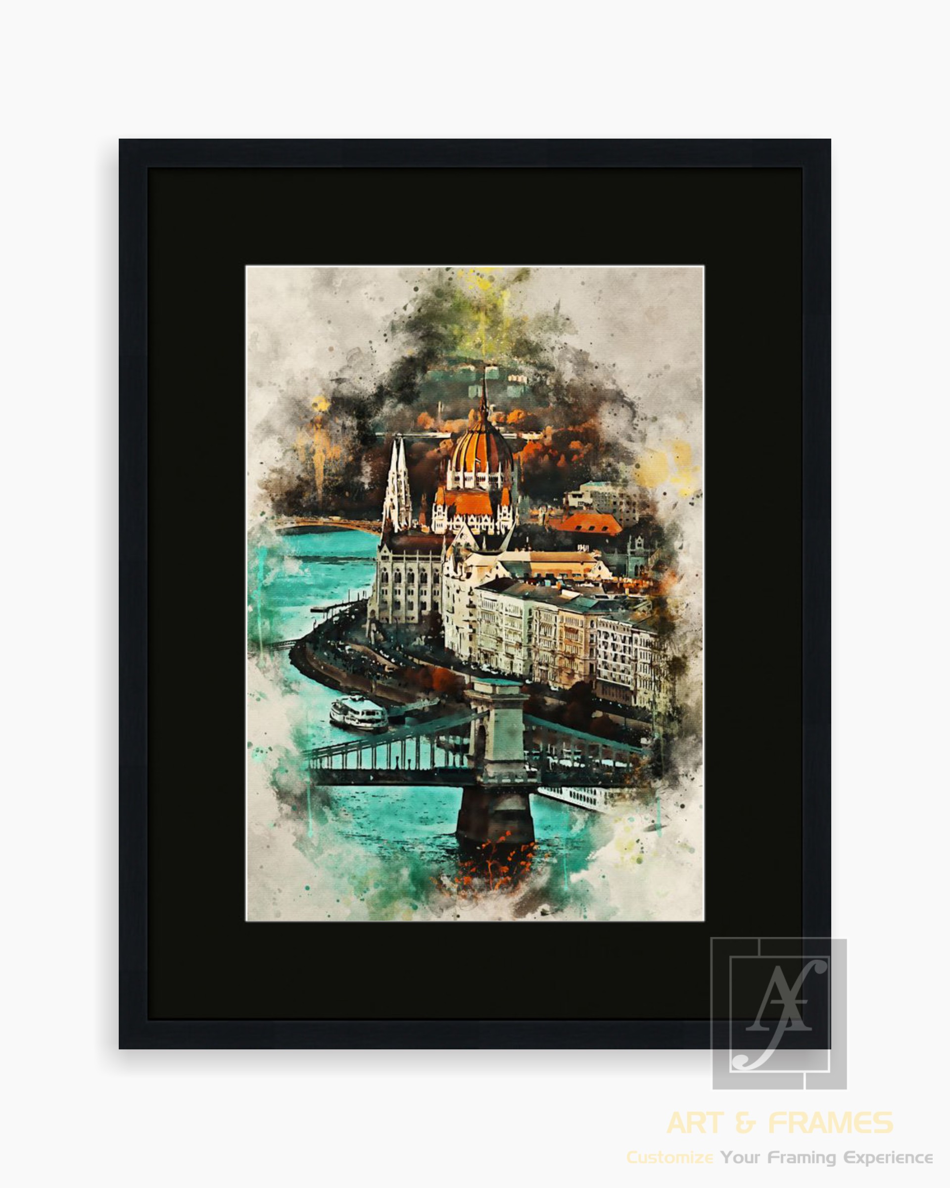 ITALIN WATER COLOR ART (DIGITAL PRINT)
