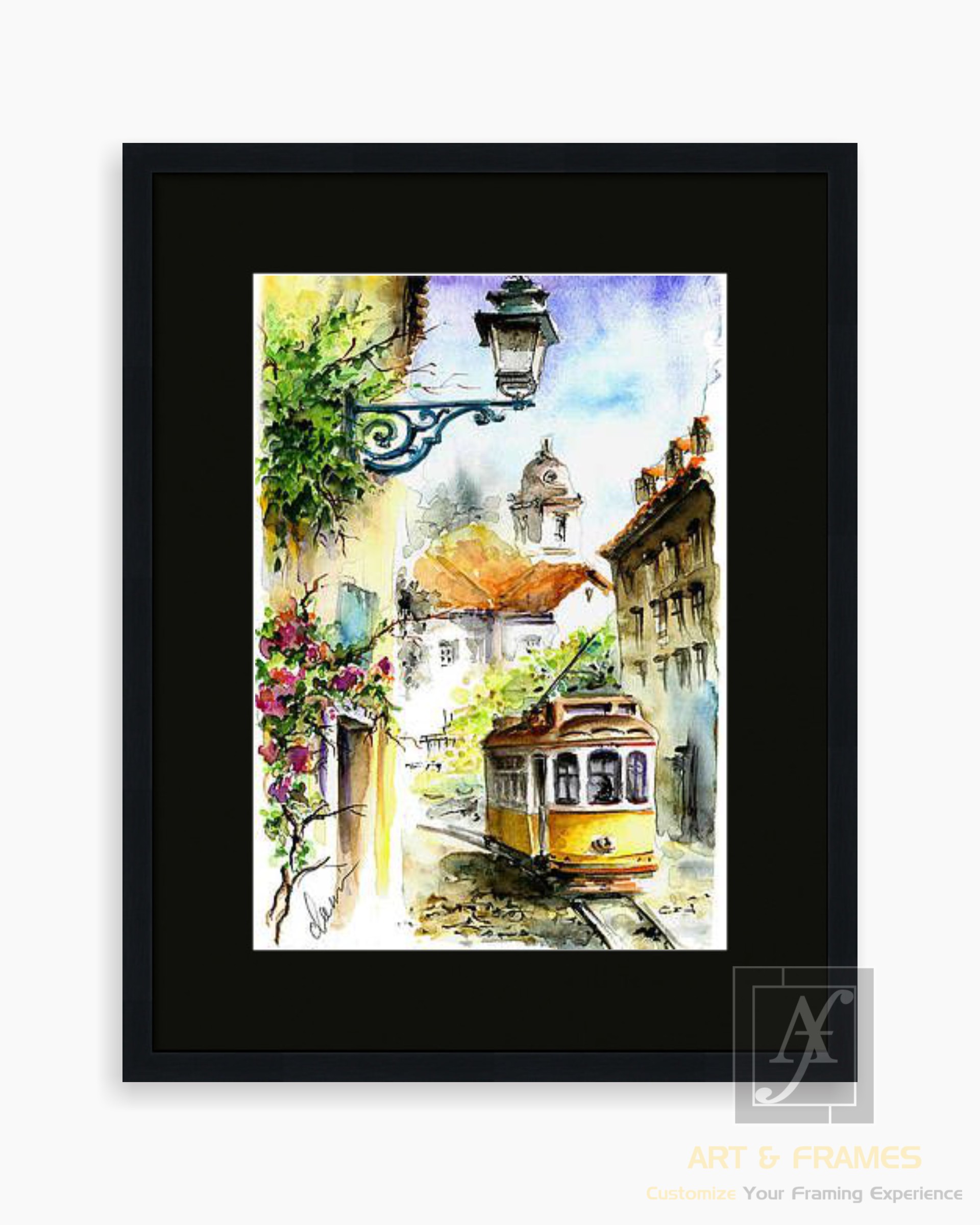 OLD CITY TRAMP (DIGITAL PRINT)