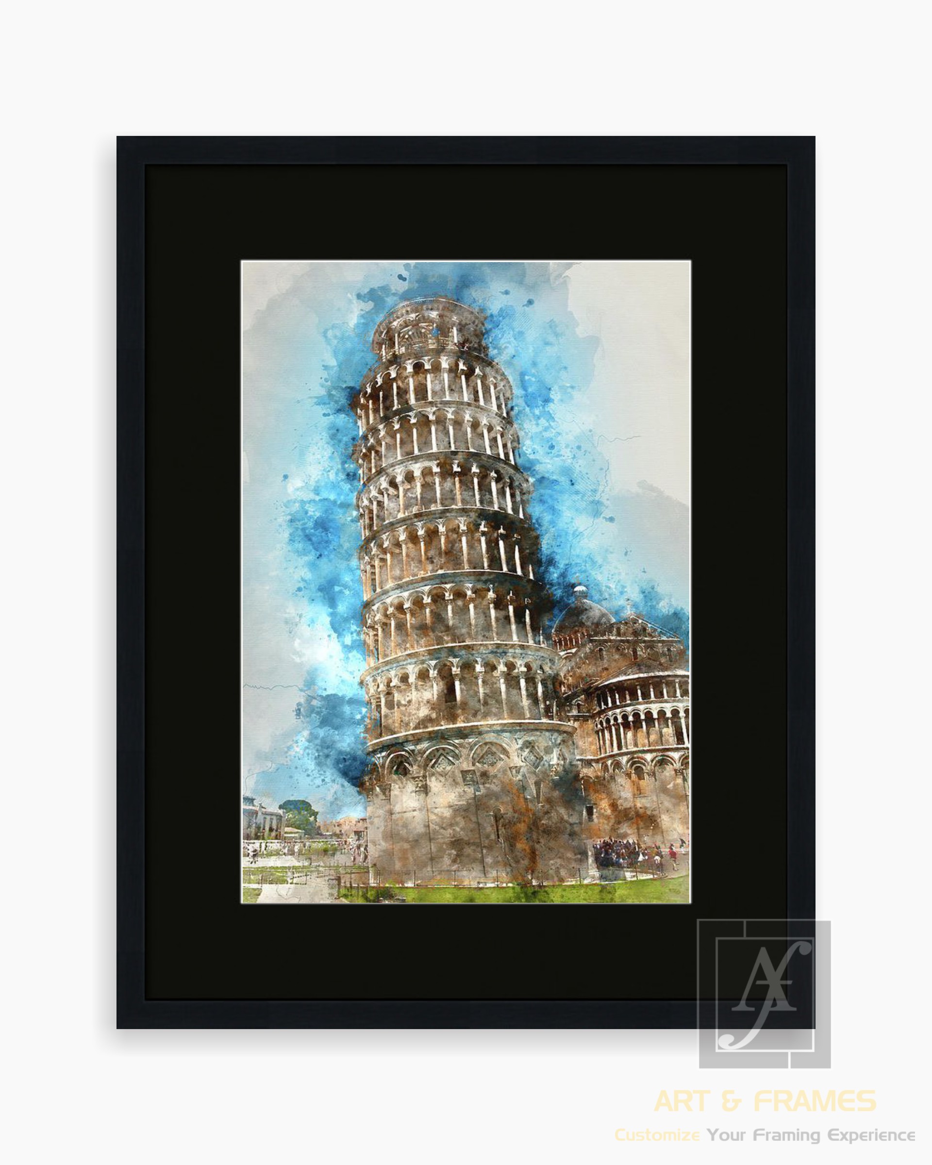 PISSA TOWER PAINTING (DIGITAL PRINT)