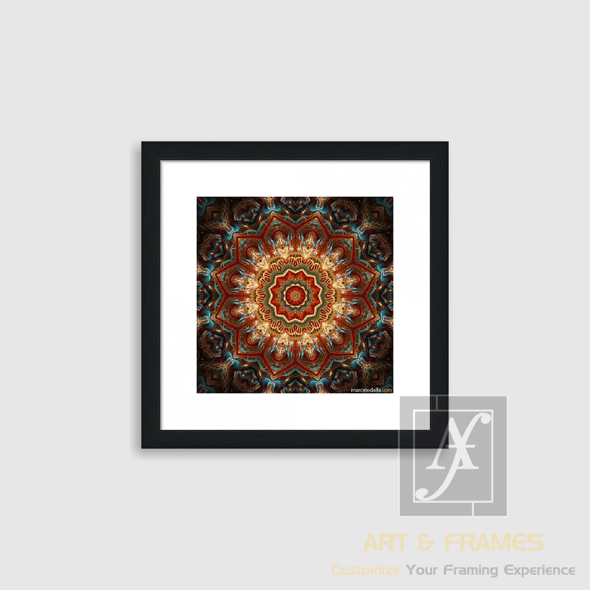GEOMETRIC PATTERNS FRAME (16)