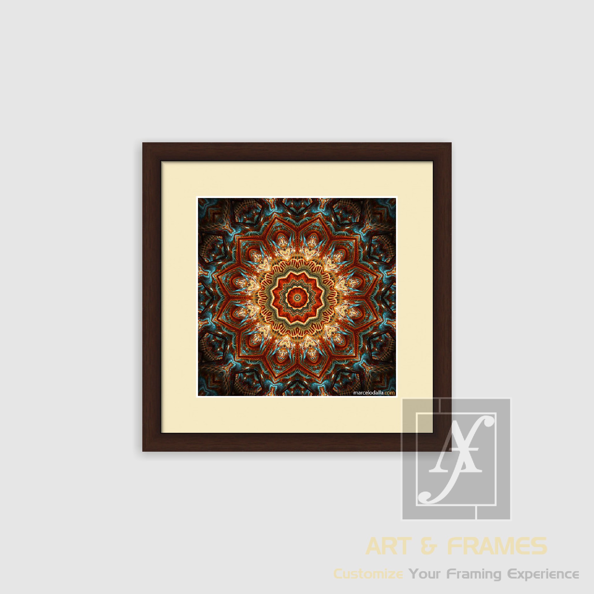 GEOMETRIC PATTERNS FRAME (16)