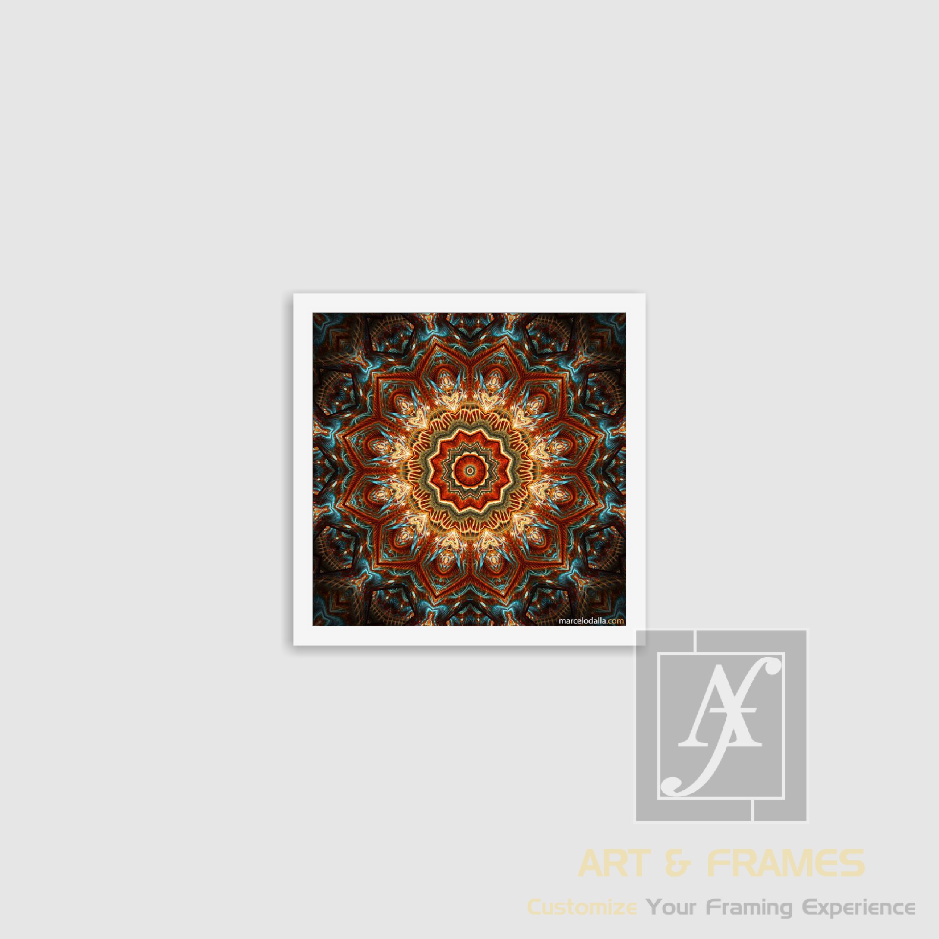GEOMETRIC PATTERNS FRAME (16)