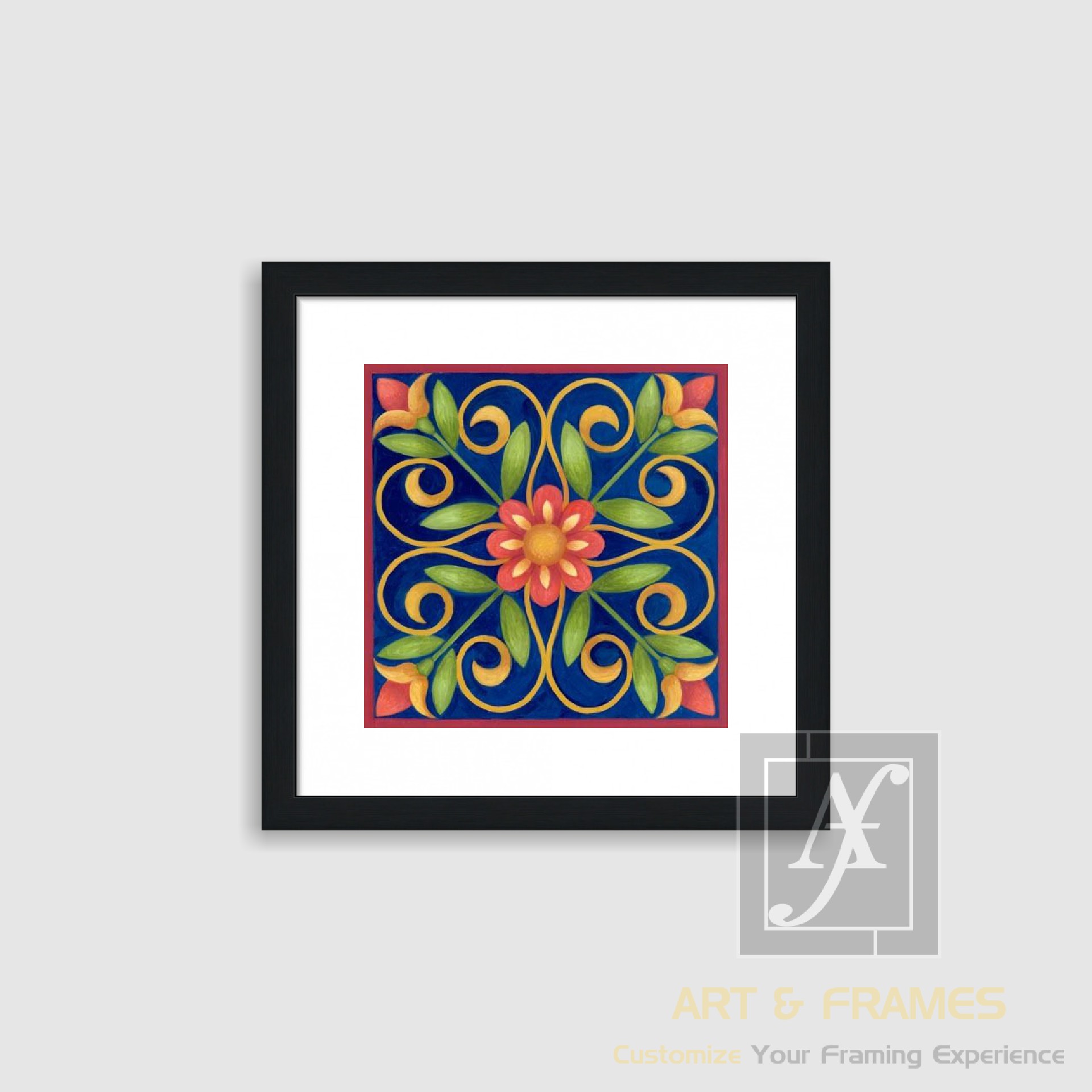 GEOMETRIC PATTERNS FRAME (2)