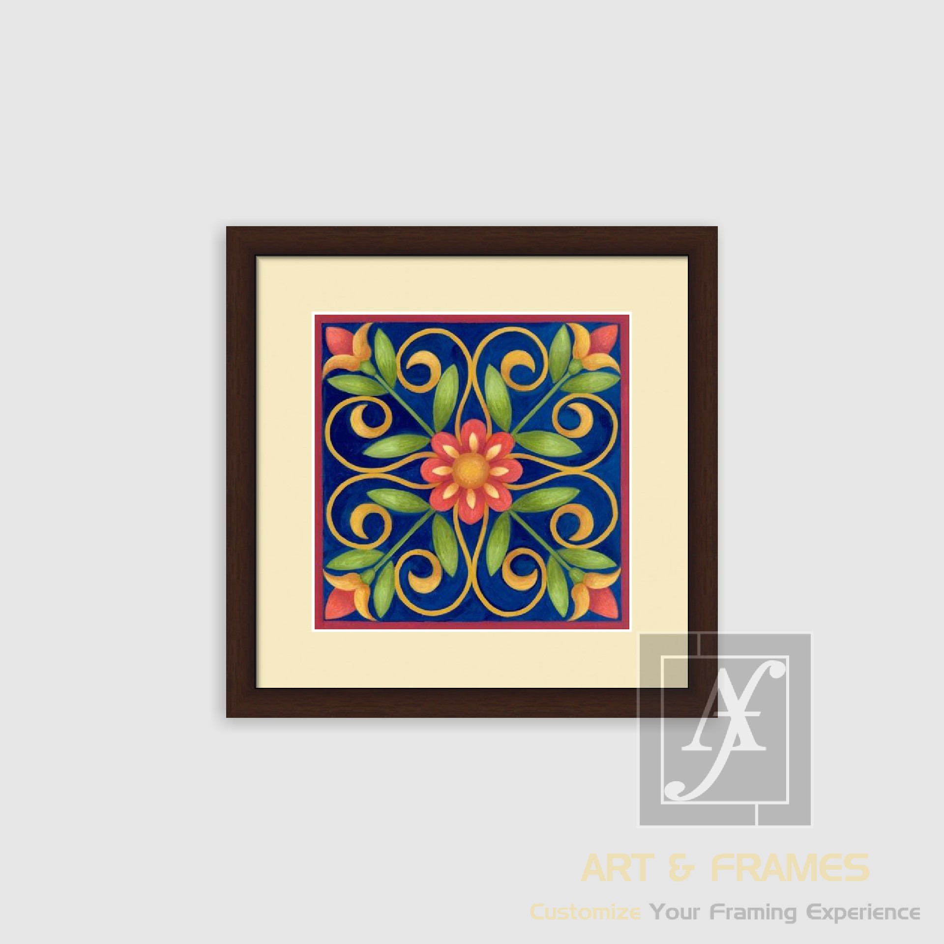 GEOMETRIC PATTERNS FRAME (2)