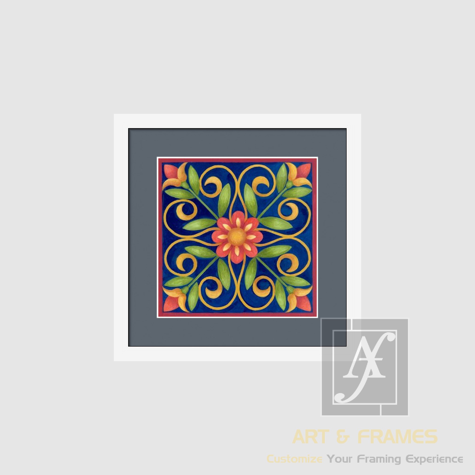 GEOMETRIC PATTERNS FRAME (2)